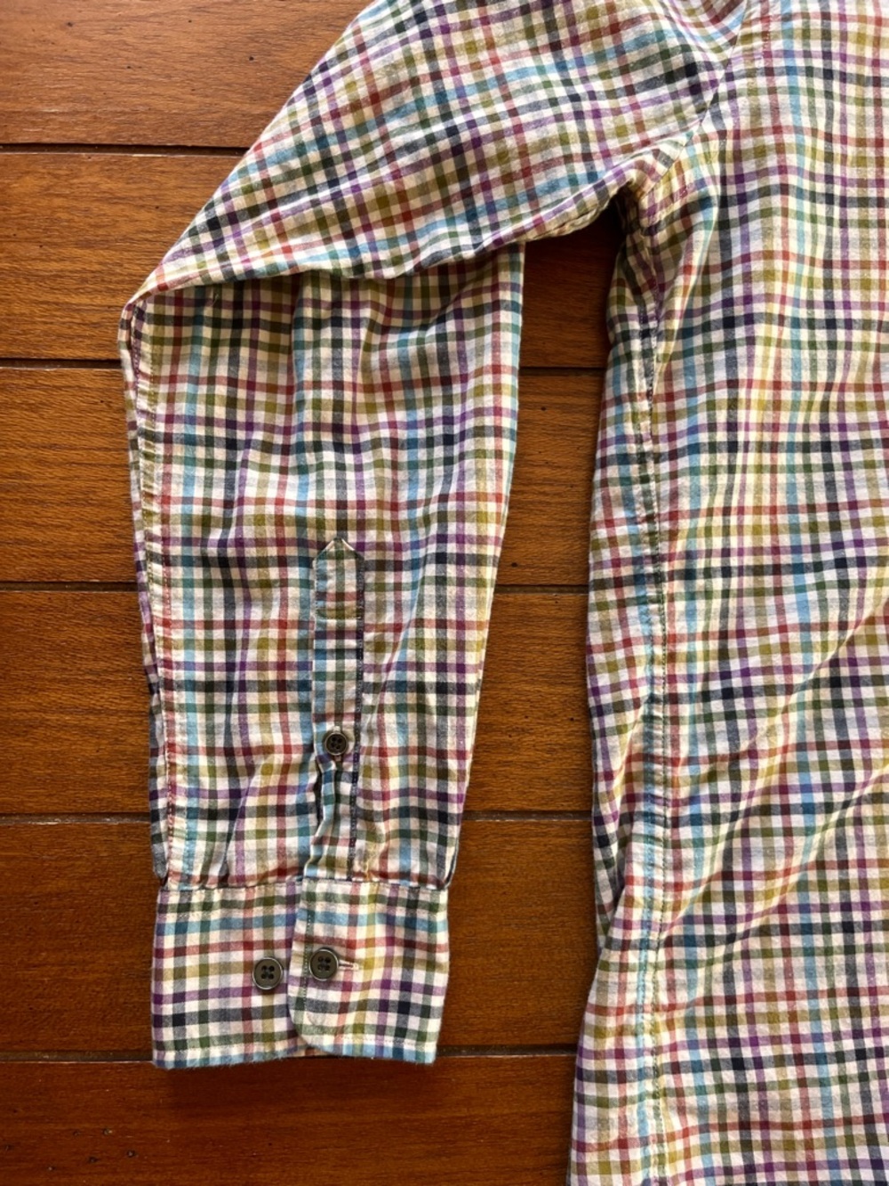 🦆 Vintage Rodd & Gunn Checker Button Down - Picture 5 of 8